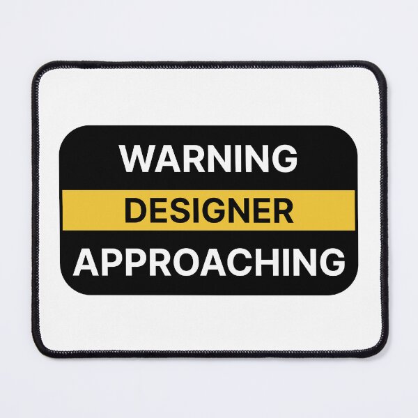 Item preview, Warning designer approaching designed and sold by Jiben44.