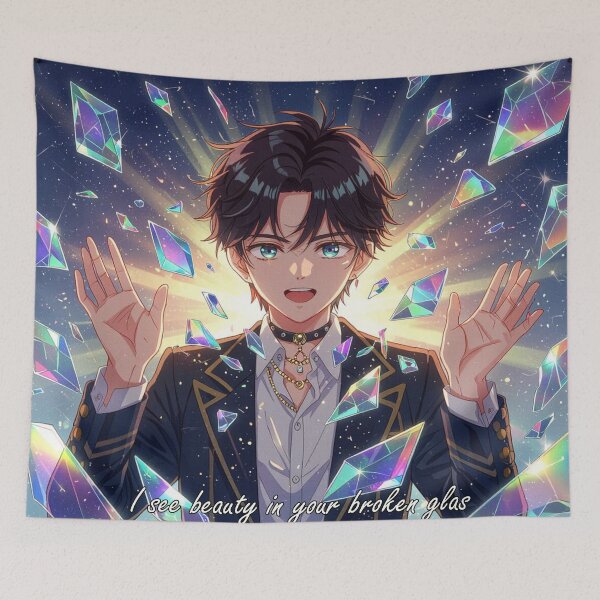 Item preview, I see beauty in your broken glass designed and sold by Talpha.