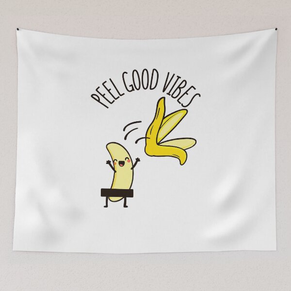 Item preview, Peel Good Vibes - Funny Banana Pun designed and sold by laiwole.