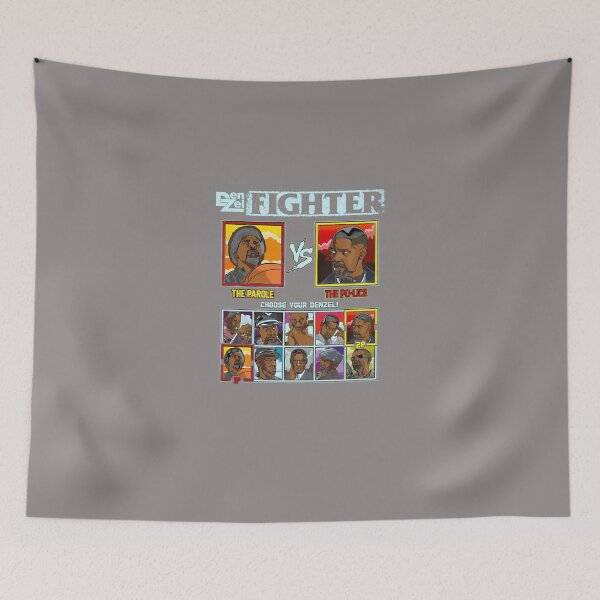 Item preview, DENZEL-FIGHTER---DENZEL-WASHINGTON-VS-T-SHIRT designed and sold by elianaricords.