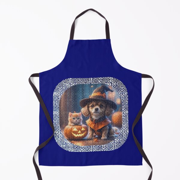 Item preview, Spooky Paws in Tribal Glow – Dog & Cat Halloween Magic designed and sold by PimTribe.