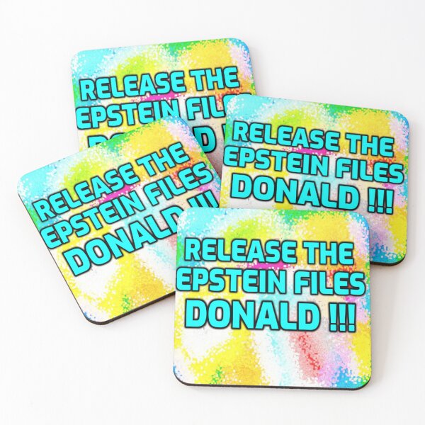 Item preview, release the epstein files donald colorful abstract designed and sold by SmashingDeals.
