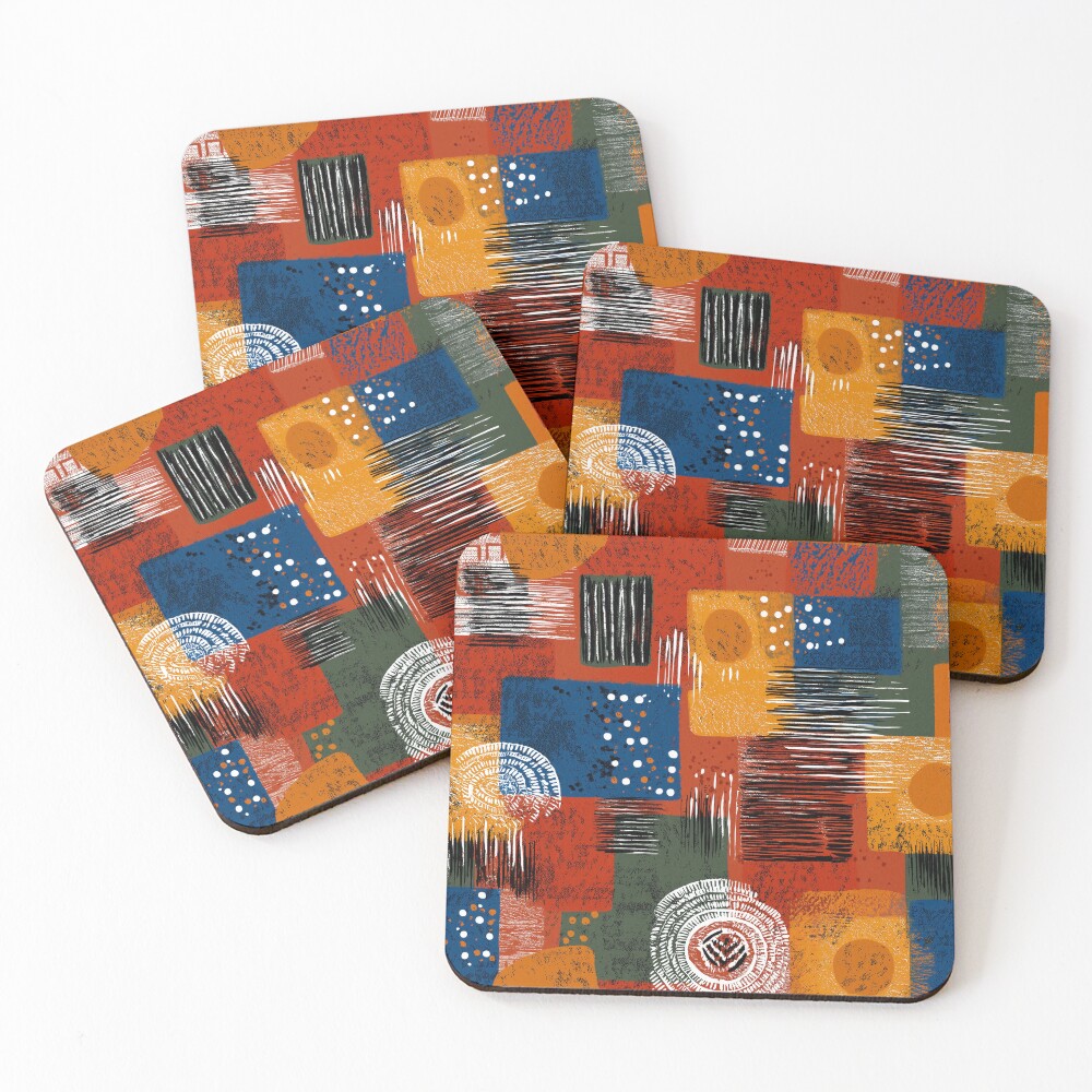 Item preview, Coasters (Set of 4) designed and sold by Pattern-A-Maze.