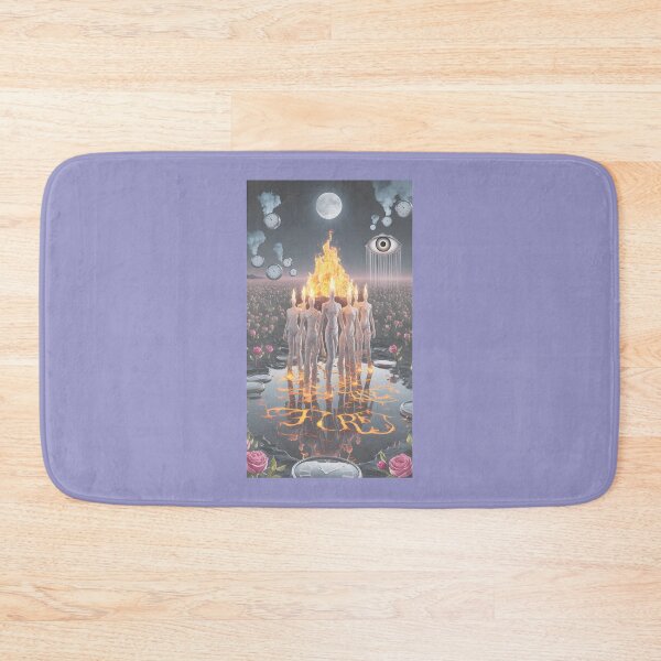 Item preview, Figures Ablaze Under Moonlit Sky designed and sold by LeeRCROver.