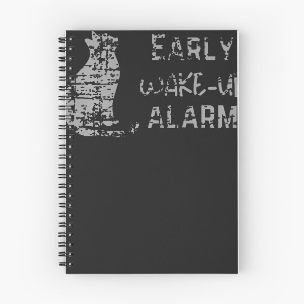 Item preview, Cat-Alarm-Silhouette-A-Humorous-Tribute-To-Feline-Wake-Up designed and sold by nadelqljoe.