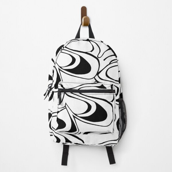 Item preview, Abstract Black Wavy Pattern Vector Modern Minimal Design designed and sold by jayson salvador.