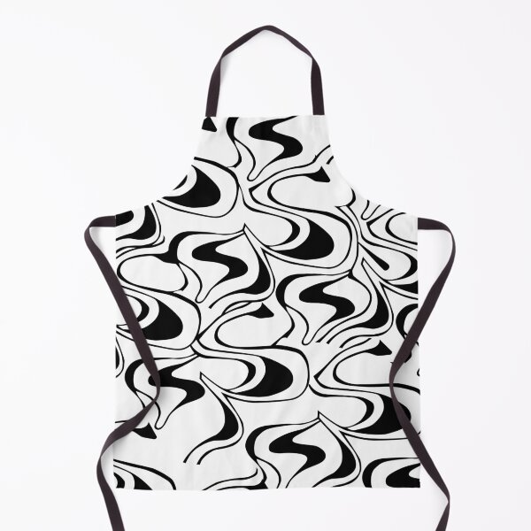 Item preview, Abstract Black Wavy Pattern Vector Modern Minimal Design designed and sold by jayson salvador.
