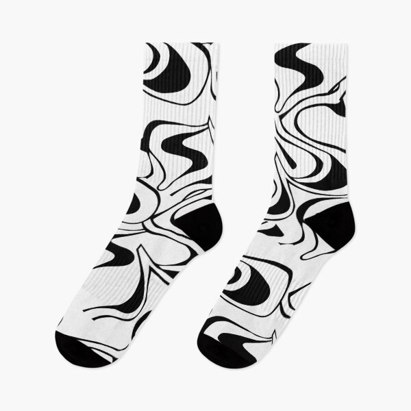 Item preview, Abstract Black Wavy Pattern Vector Modern Minimal Design designed and sold by jayson salvador.