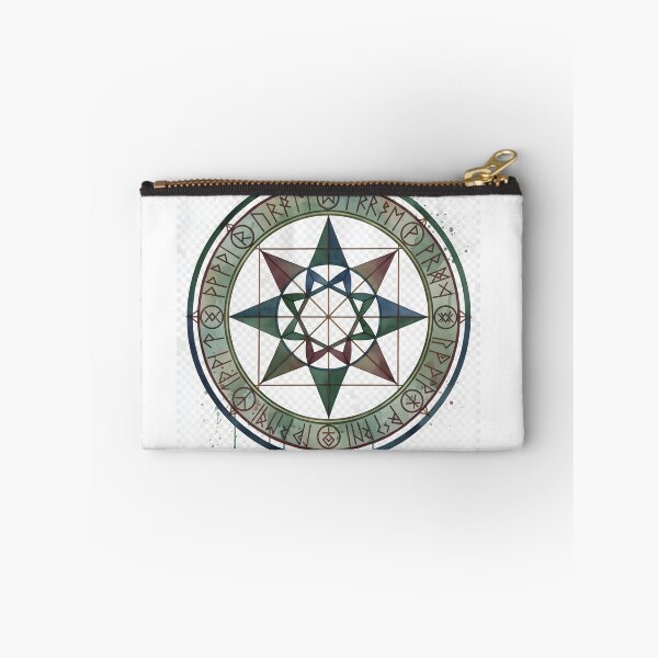 Item preview, Hand-Painted Watercolor Protective Sigil - Mystical Runes & Sacred Geometry Art designed and sold by AMAOZ.