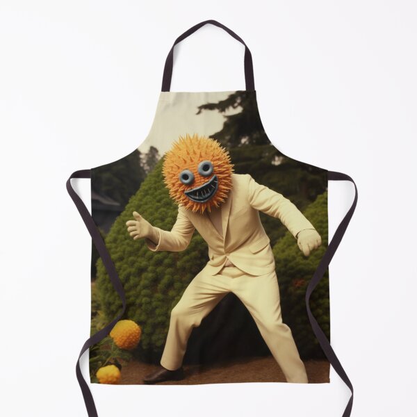 Item preview, Surreal Sunflower Man – Absurd Retro Character designed and sold by landletsy.