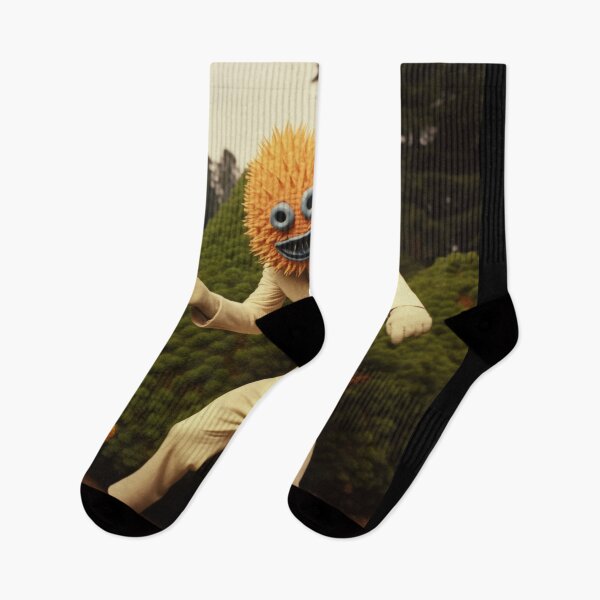 Item preview, Surreal Sunflower Man – Absurd Retro Character designed and sold by landletsy.