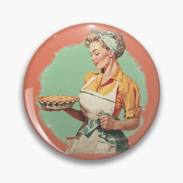 Item preview, Vintage Retro Baking Mom T-Shirt & Sticker designed and sold by Clawffirmations.