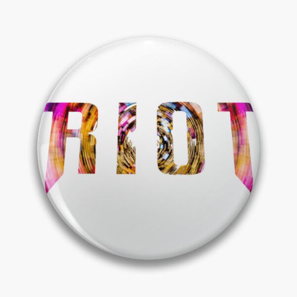 Item preview, RIOT Music Trippy EDM Dubstep Logo designed and sold by Seikono.