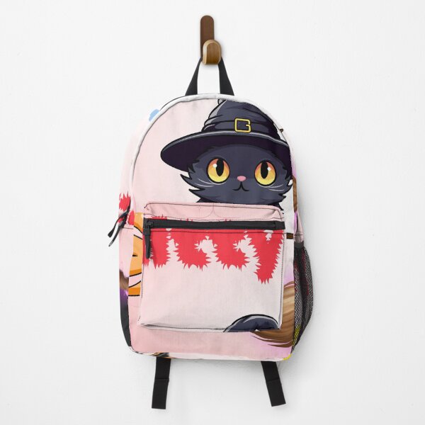 Item preview, Lindos gatos brujos en una escoba designed and sold by ShumLab.