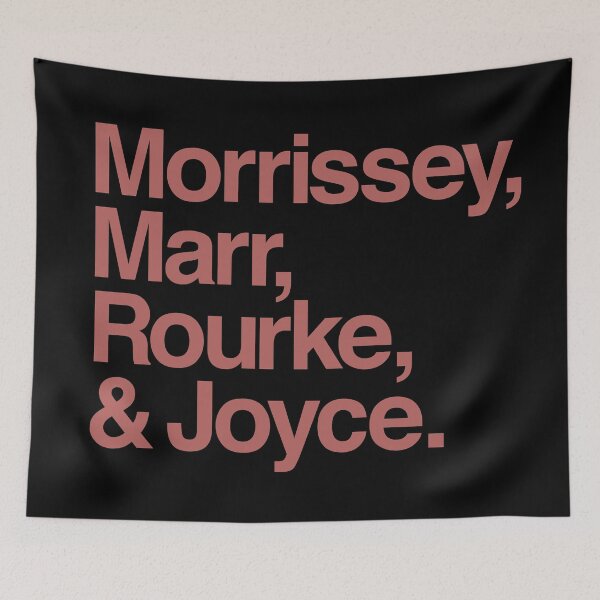 Item preview, The Smiths. Morrissey, Marr, Rourke, & Joyce designed and sold by The Common Tee.