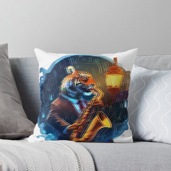 Item preview, Acid Jazz Fusion Tiger designed and sold by Tigerbuck's.