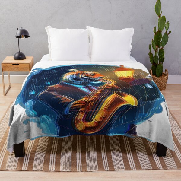 Item preview, Acid Jazz Fusion Tiger designed and sold by Tigerbuck's.