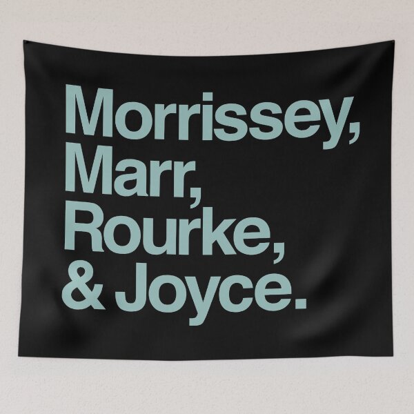 Item preview, The Smiths. Morrissey, Marr, Rourke, & Joyce designed and sold by The Common Tee.