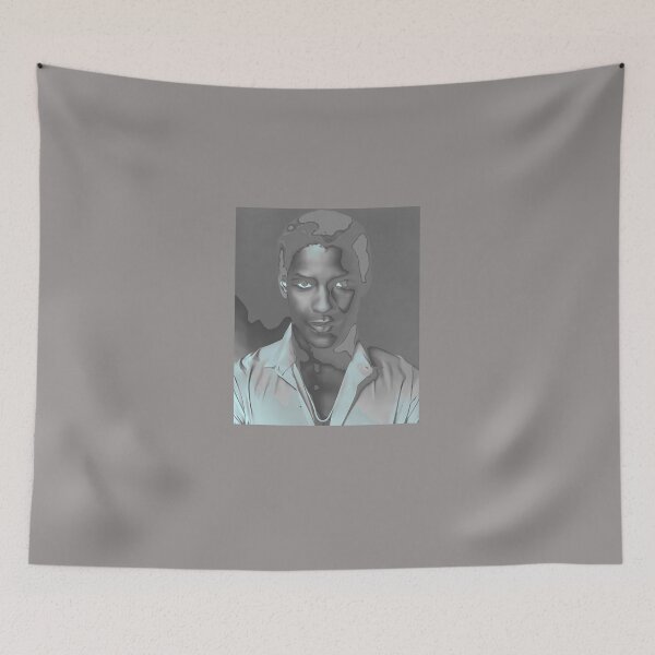 Item preview, DENZEL-WASHINGTON-ART-(1) designed and sold by lebleugreigz.