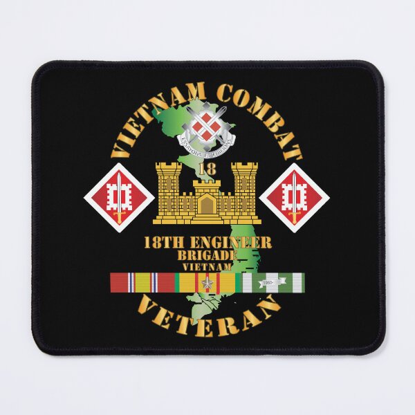 Item preview, Vietnam Combat Engineer - 18th Engineer Bde w SVC designed and sold by Military Insignia Products.