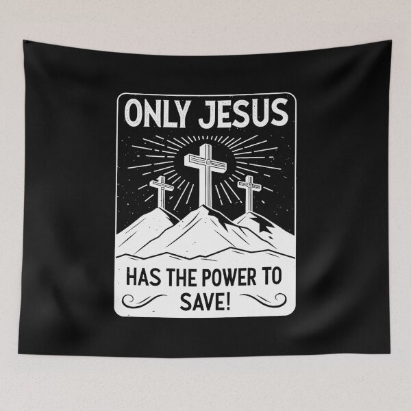 Item preview, Acts 4:12 Only Jesus Has The Power To Save designed and sold by plushism.