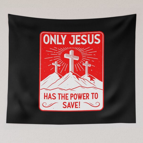 Item preview, Acts 4:12 Only Jesus Has The Power To Save designed and sold by plushism.