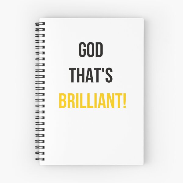 Item preview, God That's Brilliant designed and sold by BoxOfficeStudio.