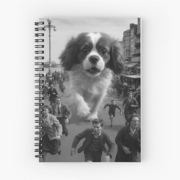 Item preview, Ghostly Corgi’s Cousin Terrorizes 1950s Brighton designed and sold by Flying Doggo.