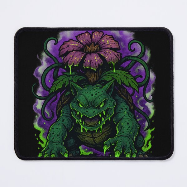 Item preview, Toxic Bloom Guardian – Elemental Beast Illustration designed and sold by LowBatteryBrand.