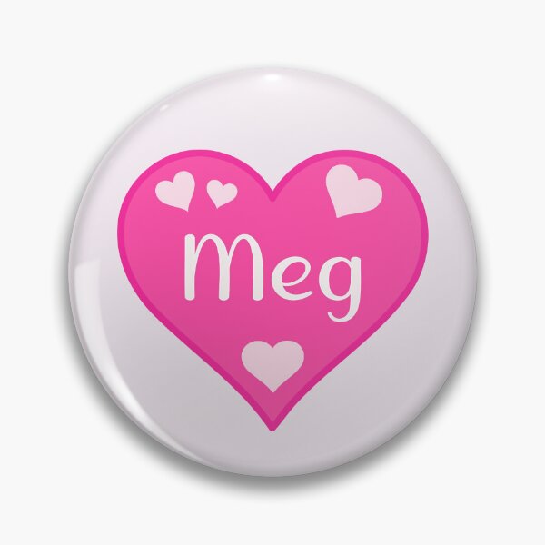Artikelvorschau, Meg Name Rosa Herz entworfen und verkauft von Jeallan Designs.