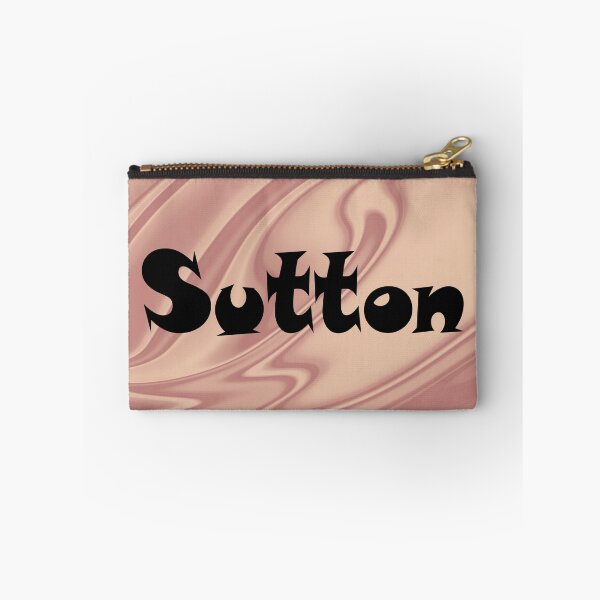 Item preview, Sutton Name Design - Cute Font, Minimalist, with Black Lettering :) designed and sold by Myriel-Myriel.