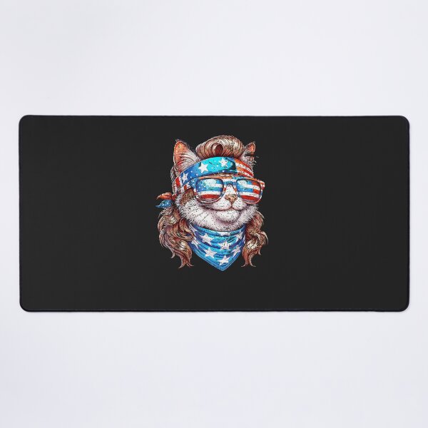 Item preview, Cat-American-Flag-Patriotic-Funny-Mullet-Cat-4Th-Of-July designed and sold by nadelqljoe.