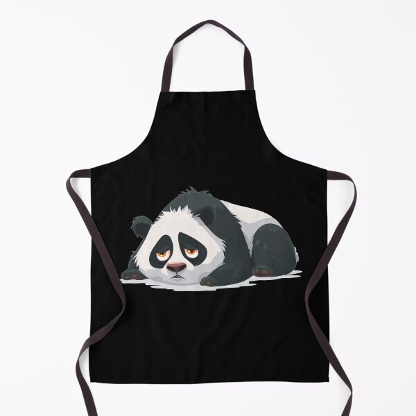 Item preview, Cute Exhausted Panda Illustration designed and sold by Clawffirmations.
