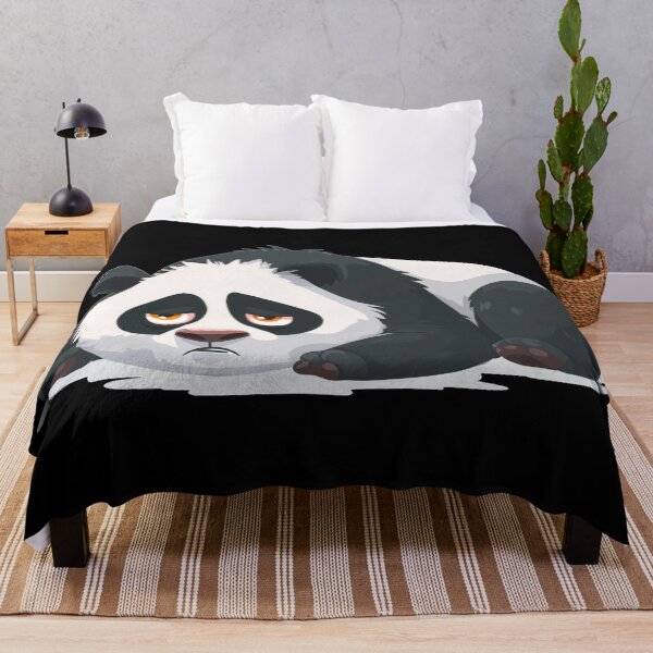 Item preview, Cute Exhausted Panda Illustration designed and sold by Clawffirmations.