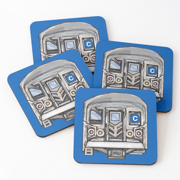 Item preview, Local C Train of 8th Avenue New York City designed and sold by Deborah Camp.