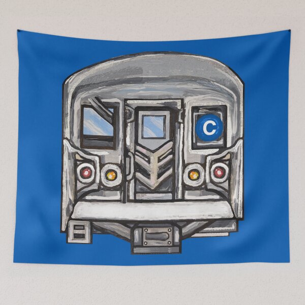 Item preview, Local C Train of 8th Avenue New York City designed and sold by Deborah Camp.