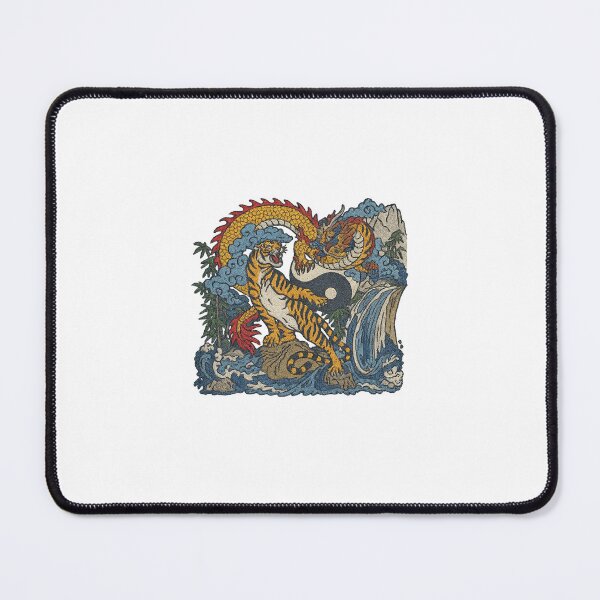 Item preview, Lucky Maneki Neko Embroidery Style Cat with Fish designed and sold by Digital Thread Pro.