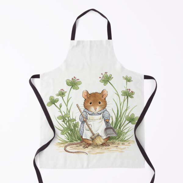 Item preview, Woodland Housekeeper Mouse – Storybook Illustration designed and sold by Pasteltone.