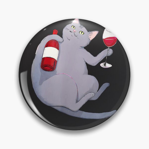 Item preview, Cat-And-A-Bottle-Of-Wine.-Cat-Wine-Red-Wine-Vino-Wine designed and sold by broxohnase.