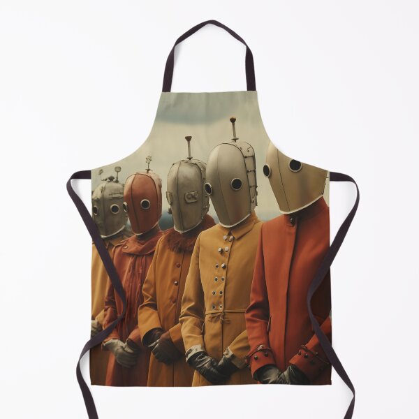 Item preview, Mechanical Masked Figures – Surreal Lineup designed and sold by landletsy.