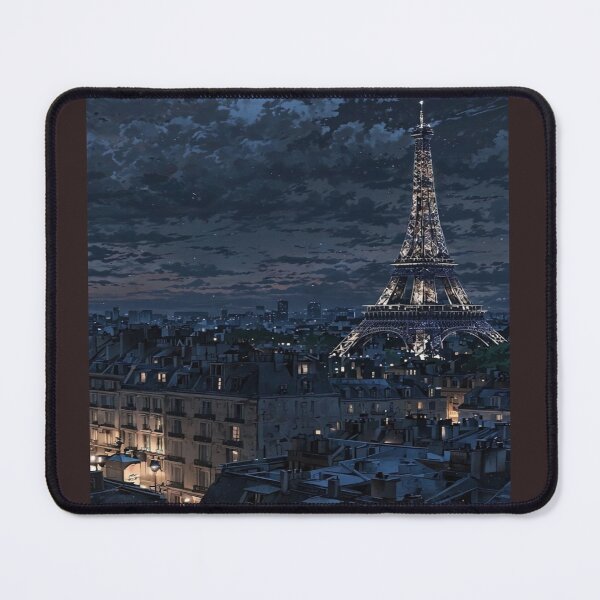 Item preview, Eiffel Tower at Night Artwork designed and sold by NivyasArtistry.
