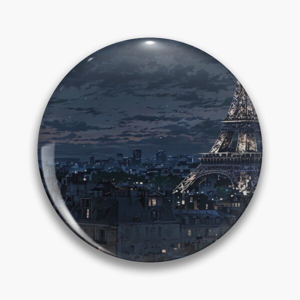 Item preview, Eiffel Tower  at Night Artwork  designed and sold by NivyasArtistry.