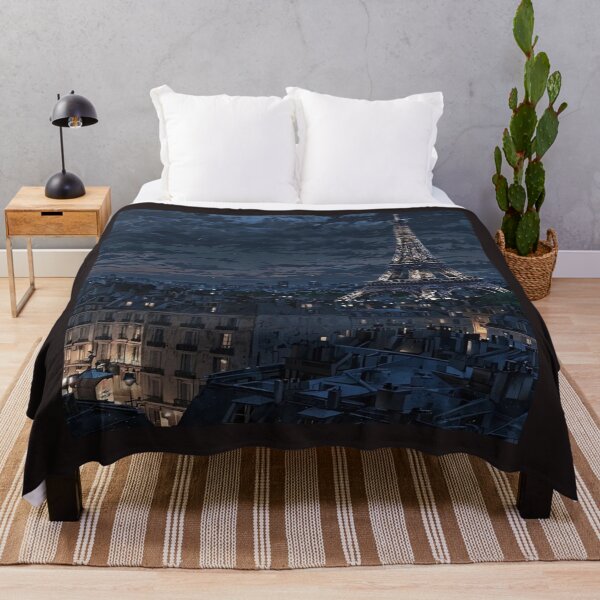 Item preview, Eiffel Tower at Night Artwork designed and sold by NivyasArtistry.