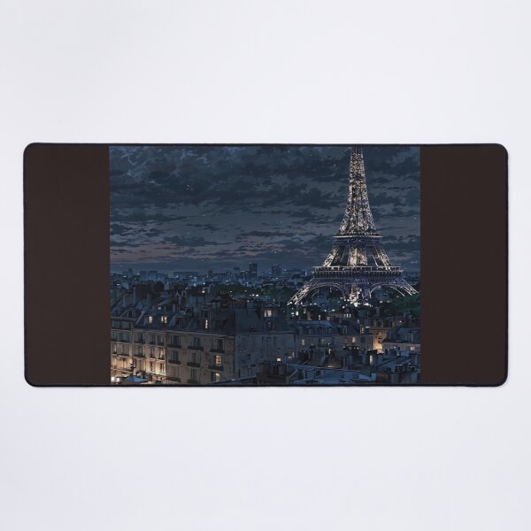 Item preview, Eiffel Tower at Night Artwork designed and sold by NivyasArtistry.