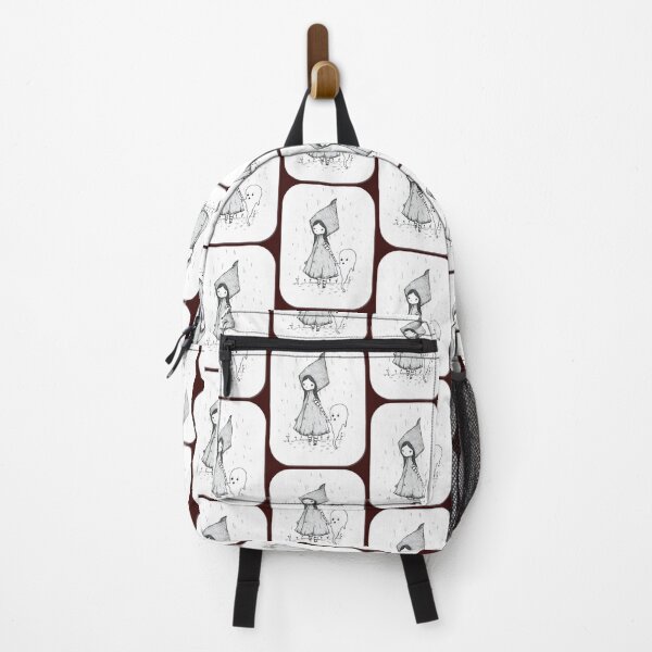 Item preview, Rainy Day Pals: Girl & Ghost In The Rain | Limited Edition designed and sold by TimothyHaversti.