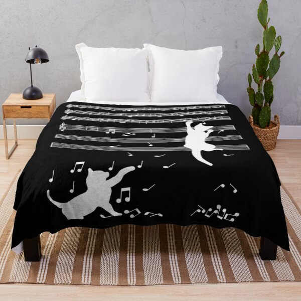 Item preview, Cats Playing Musical Notes Design designed and sold by jeremiassendy.