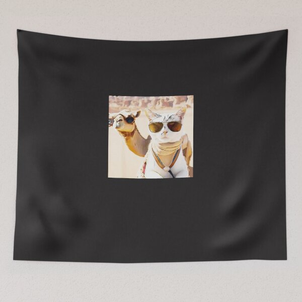 Item preview, Cat-And-Camel-Wearing-Sunglasses-Funny-Desert-Middle-East designed and sold by broxohnase.