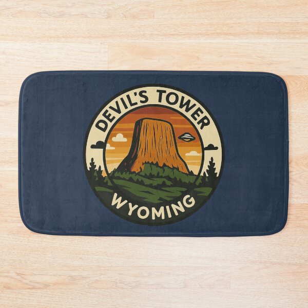 Item preview, Close Encounters Devil's Tower Wyoming designed and sold by Polygon Mountain.