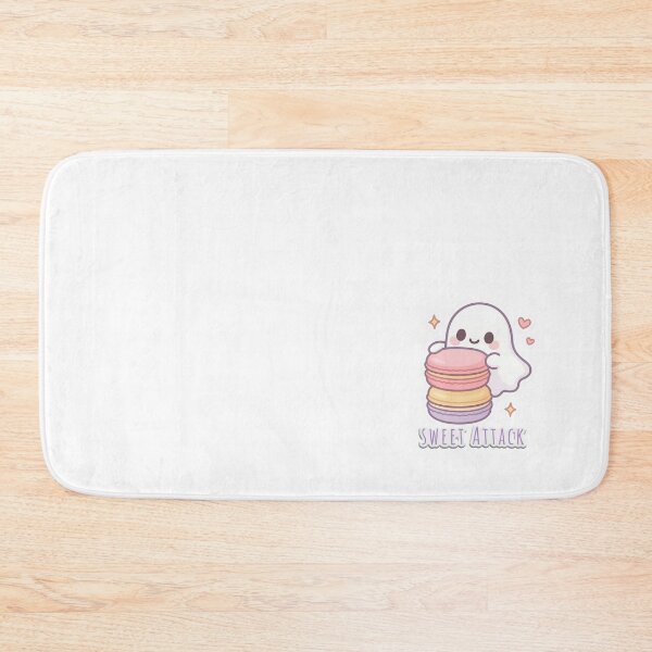 Item preview, Kawaii Ghost Sticker with Macarons | Cute Halloween Food Vinyl Sticker | Spooky-Cute Ghost Dessert Art designed and sold by dailyprintables.