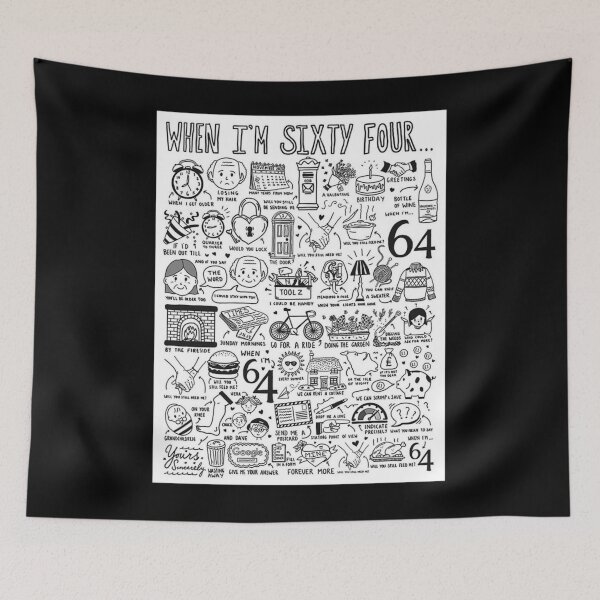Item preview, When Im Sixty Four designed and sold by azimadorkat4.